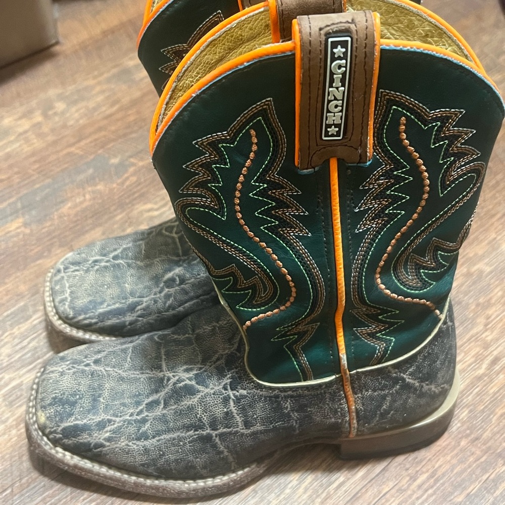 Cinch boys boots
